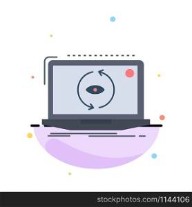 App, application, new, software, update Flat Color Icon Vector