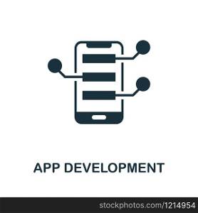 App Development icon. Creative element design from programmer icons collection. Pixel perfect App Development icon for web design, apps, software, print usage.. App Development icon. Creative element design from programmer icons collection. Pixel perfect App Development icon for web design, apps, software, print usage