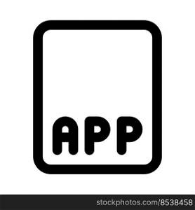 App file extensions are executable application program