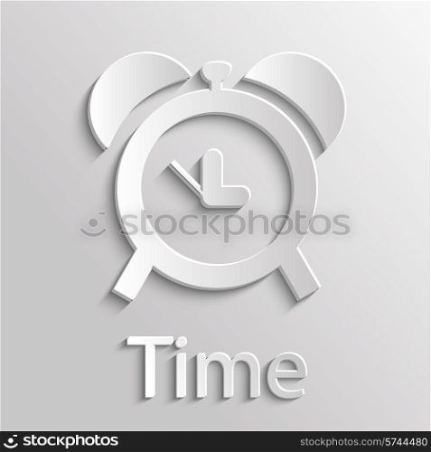 App Icon Gray Time with Shadow