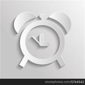 App icon metal time with shadow