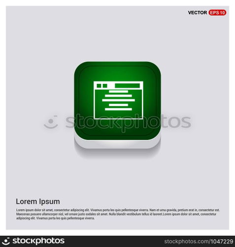 App window interface icon 