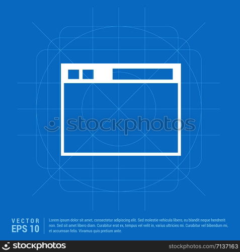 App window interface icon 