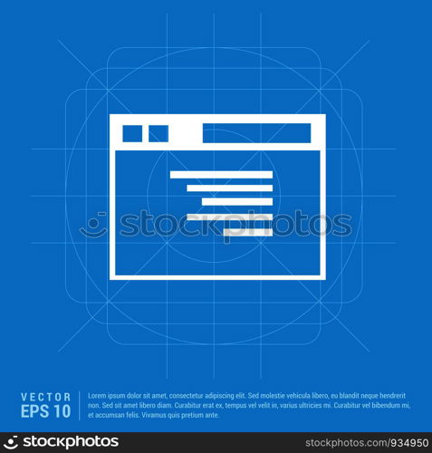 App window interface icon 