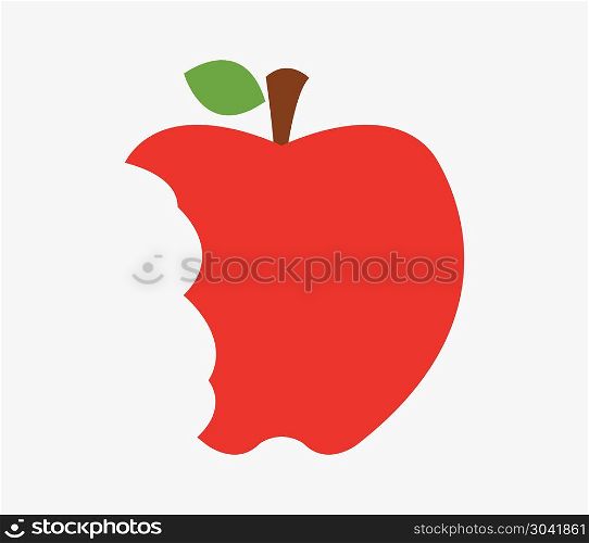 apple bite icon
