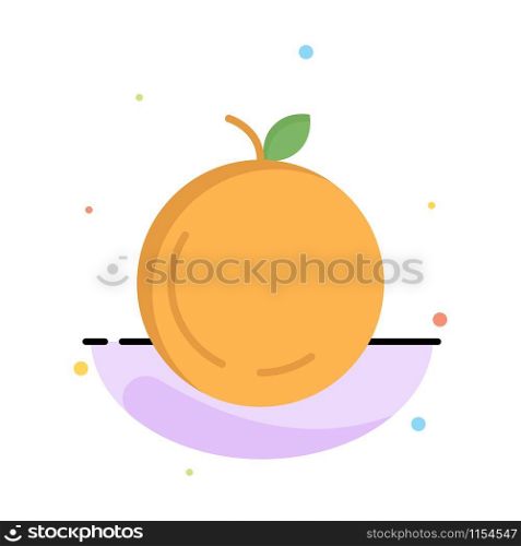 Apple, China, Chinese Abstract Flat Color Icon Template