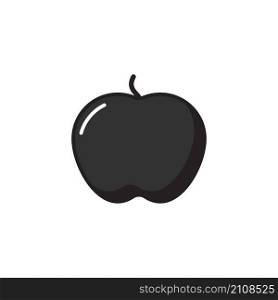 apple fruit icon design vector templates white on background
