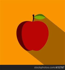 Apple icon. Flat illustration of apple vector icon for web. Apple icon, flat style