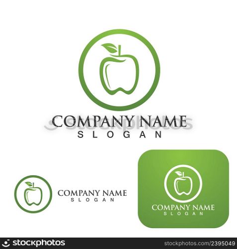 Apple icon logo vector illustration