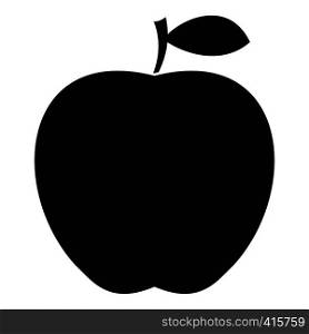 Apple icon. Simple illustration of apple vector icon for web. Apple icon, simple style