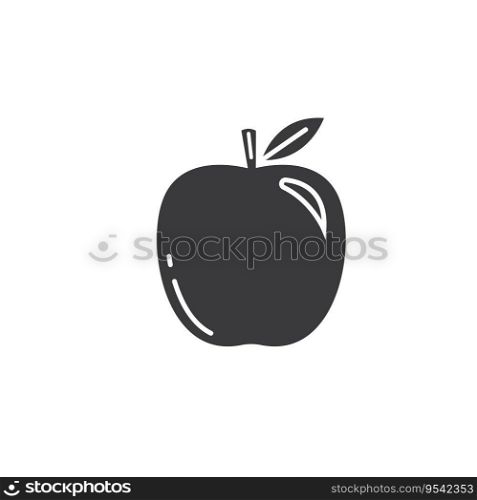 apple icon vector line element design template web