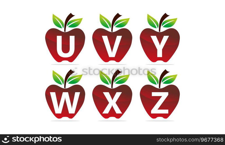 Apple Initial Template Set