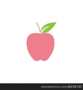Apple logo icon vector illustration 
