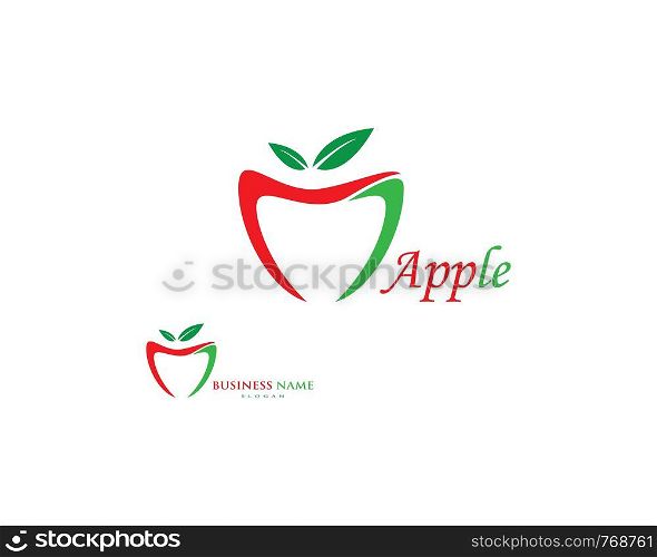 Apple logo vector illustration