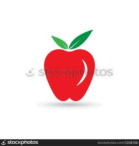 apple logo vector ilustration template