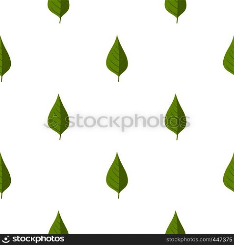 Apple tree green leaf pattern seamless for any design vector illustration. Apple tree green leaf pattern seamless