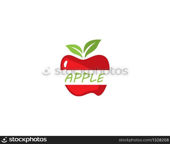 Apple vector icon illustration design
