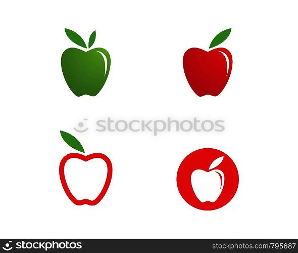 Apple vector illustration design