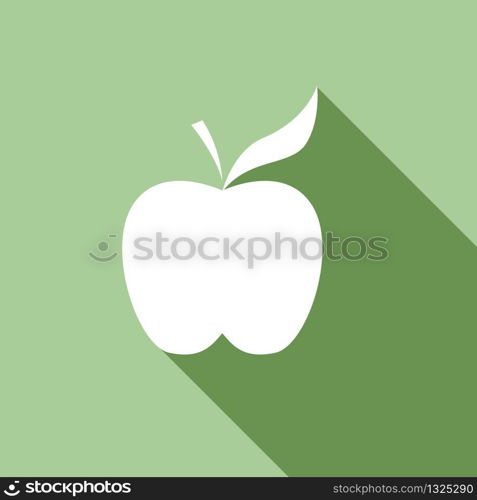 apple. Vector in flat design