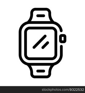 apple watch icon vector illustration logo design