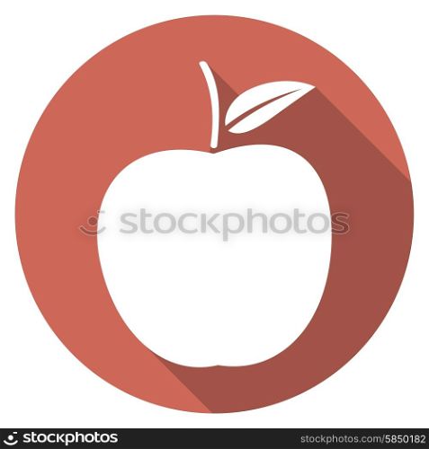 Apple with a long shadow
