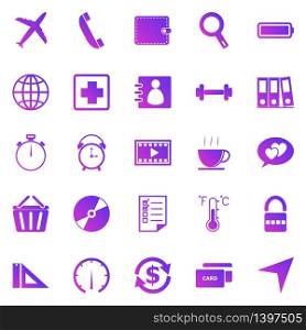 Application gradient icons on white background. Set 2, stock vector
