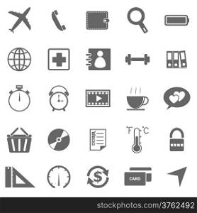 Application icons on white background. Set 2, stock vector