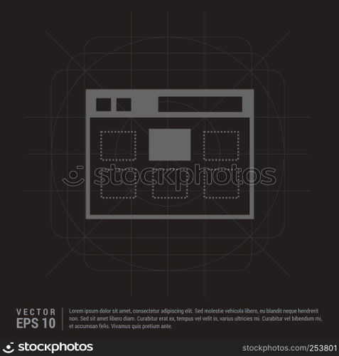 Application Interface Icon