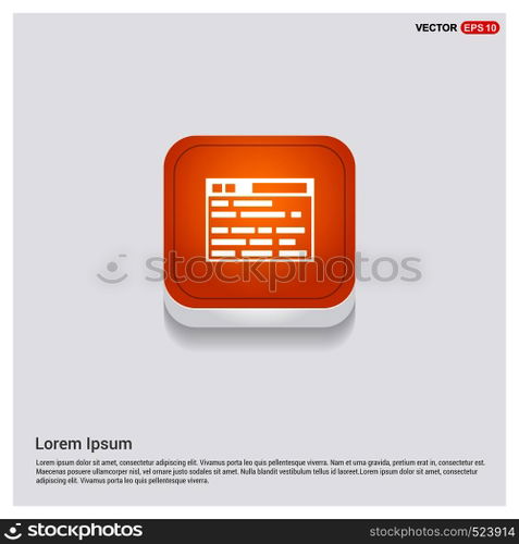 Application Interface Icon