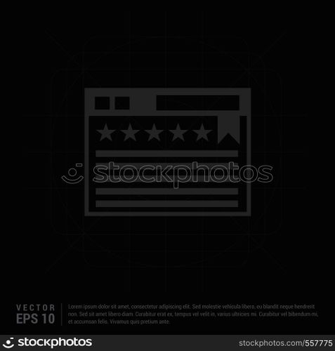 Application Interface Icon