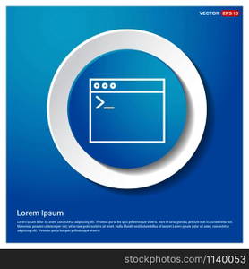 Application window interface icon
