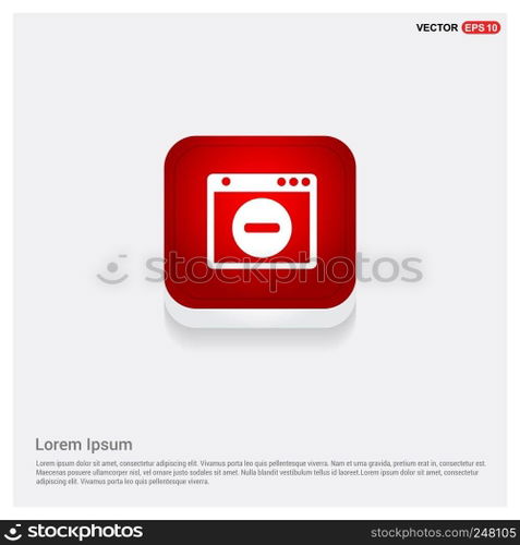 Application window interface icon
