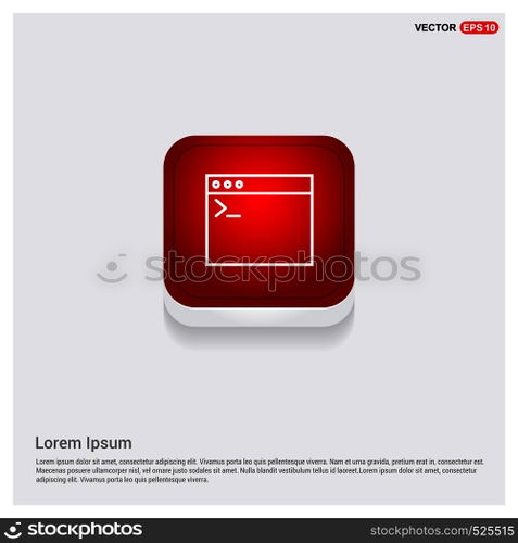 Application window interface icon
