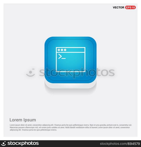 Application window interface icon