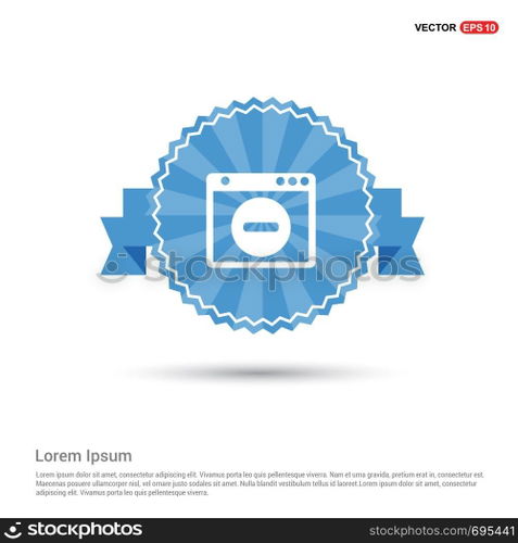 Application window interface icon