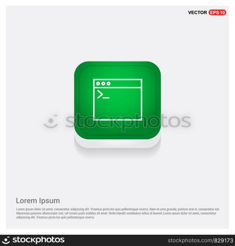 Application window interface icon