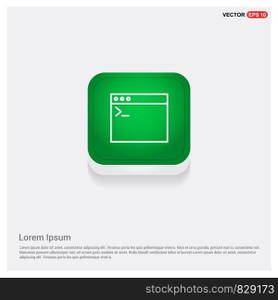 Application window interface icon