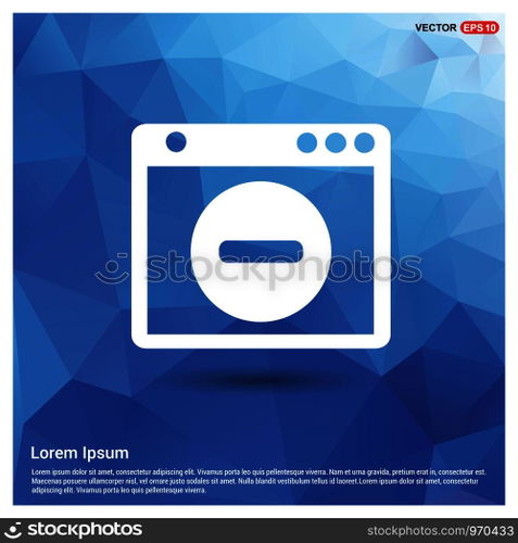Application window interface icon