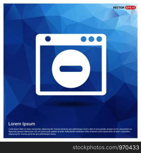 Application window interface icon