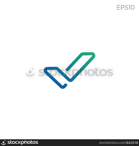 approval logo or symbol icon vector isolated element - vector. approval logo or symbol icon vector isolated element