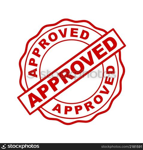 Approved Icon Vector Design Template.