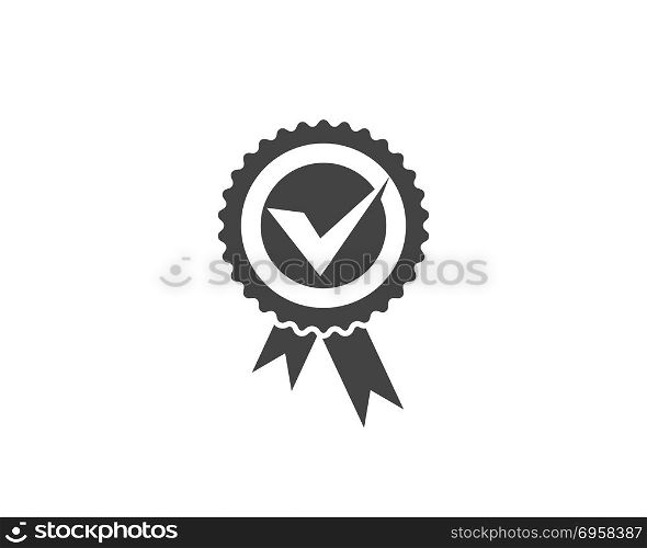 Approved or Certified Medal Icon. Approved or Certified Medal Icon illustration design