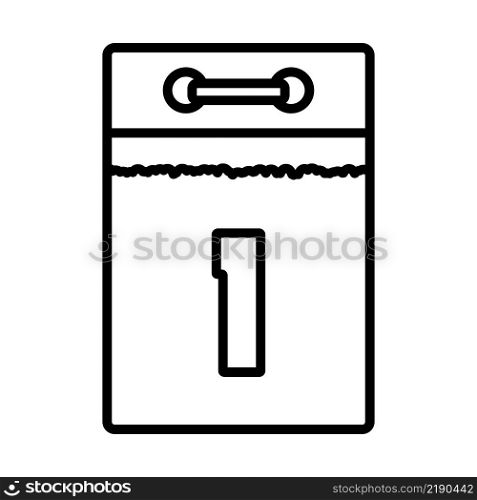 April Fool&rsquo;s Day Icon. Bold outline design with editable stroke width. Vector Illustration.