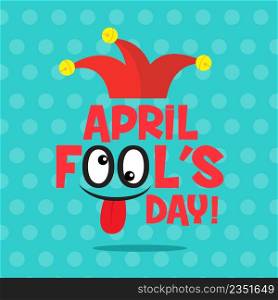 April fool&rsquo;s day, Typography, Colorful vector