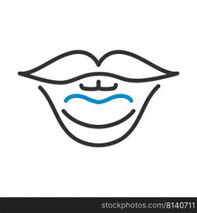 April Fool’s Day Icon. Editable Bold Outline With Color Fill Design. Vector Illustration.