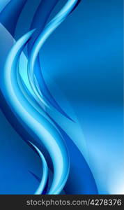 Aqua waves abstract background