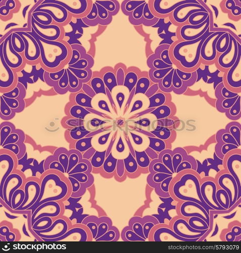 Arabesque seamless pattern.