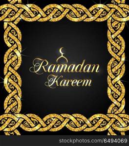 Arabian Pattern for Ramadan Kareem Celebration, Arabic Background. Arabian Pattern for Ramadan Kareem Celebration, Arabic Background - Illustration Vector
