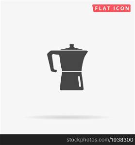 Arabic Coffee Pot flat vector icon. Hand drawn style design illustrations.. Arabic Coffee Pot flat vector icon