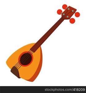 Arabic guitar icon. Cartoon illustration of arabic guitar vector icon for web. Arabic guitar icon, cartoon style